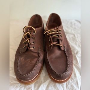 Yuketen Brown Leather Shoe / Boot 10.5 - Yuki Matsuda Crepe Sole Handmade